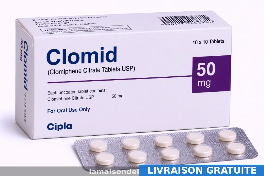 Acheter Clomid pas cher en ligne - Grande Pharmacie Centrale