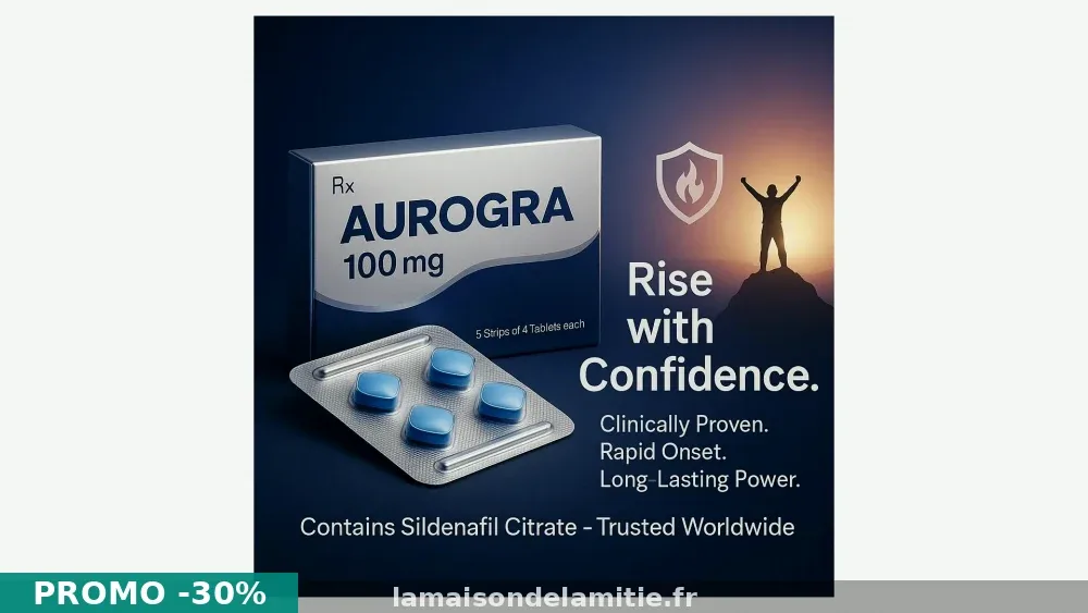 Acheter Aurogra meilleur prix générique en France métropolitaine
