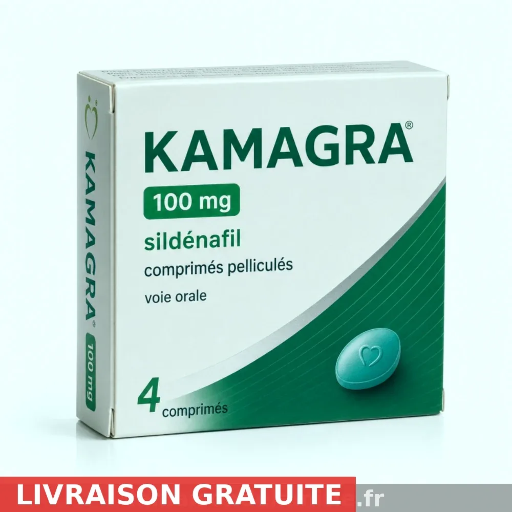 Acheter Kamagra 100mg — Sildenafil consultation et livraison à Nice